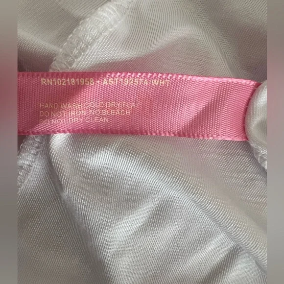 Sugar Thrillz White Floral Corset Mini Dress Coquette Fairycore Y2K NWT XL - Picture 8 of 11